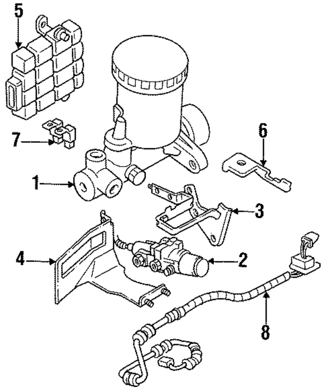 91172908 - Electrical: Master Cylinder for GM Image