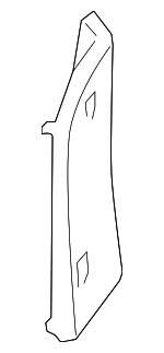 9965516210001C - Body: Cowl Trim Cover for Porsche: 911, Boxster Image