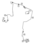 Brake Hose, Left Front