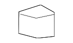 6613404010 - Body: Track Assembly End Cap for Toyota Image