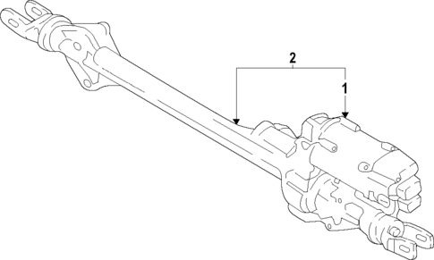 Steering Gear & Linkage for 2022 Audi RS e-tron GT #1