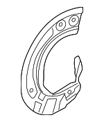 47782WAA02 - : Splash Shield for Toyota: GR Supra Image