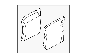 4465WAA04 - : Brake Pads for Toyota Image