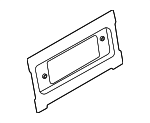 51139448724 - Body: License Bracket for BMW Image