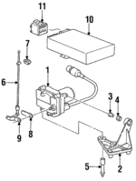 99311012900 - : Lever for Porsche: 911 Image