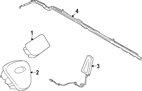 Air Bag Components for 2025 Ford E-Transit #1