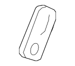 72612SNAA00 - Body: Lock Assembly Cap for Honda: Civic, CR-V, Fit, Pilot Image