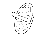 72135SDAA01 - Body: Door Lock Striker Plate for Honda Image