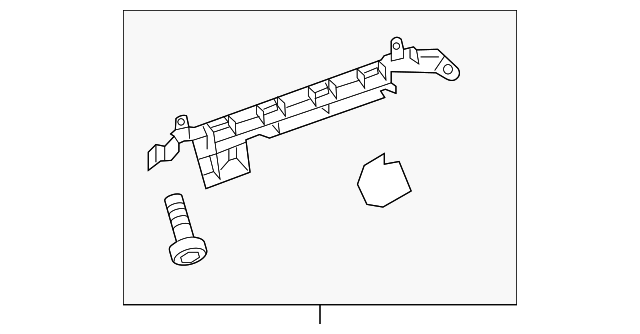 2017-2026 Cadillac XT5 Front Driver Side Bumper Fascia Guide 84172892 ...