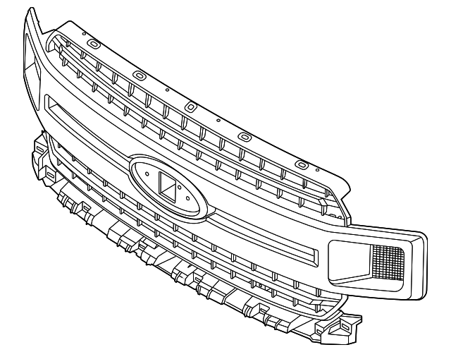 JL3Z-8200-DC Grille jl3z8200dc | Fairway Ford OEM Parts