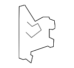 8566747010 - Body: Motor Cover for Toyota: Corolla, Prius, Prius AWD-e, Prius Prime Image