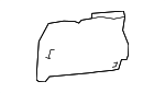 68185153AA - Body: Headliner Bracket for Mopar Image
