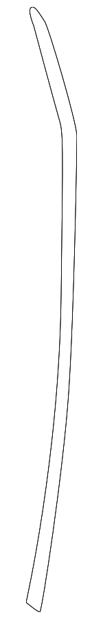 58744AK030 - : Side Body Trim Protector for Toyota: Tacoma Image