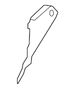 8U0801473 - Body: Apron Reinforced Inner Reinforced for Audi: Q3, Q3 Quattro Image