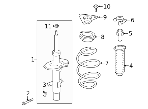 Struts & Components for 2019 Nissan Altima #0