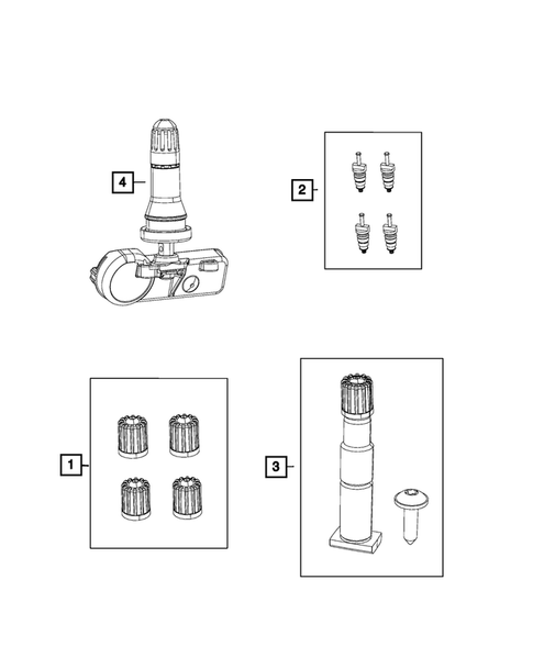 Tire Monitoring System for 2019 Ram 1500 #0