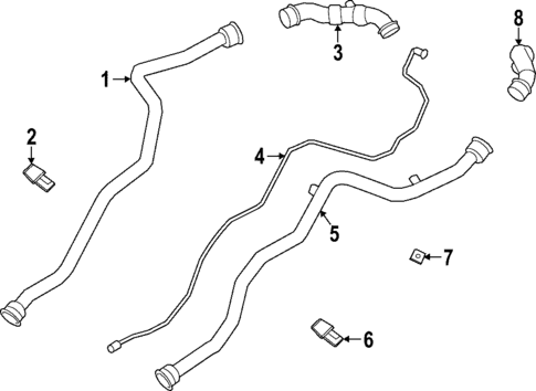 Hoses & Pipes for 2023 Porsche 911 #2