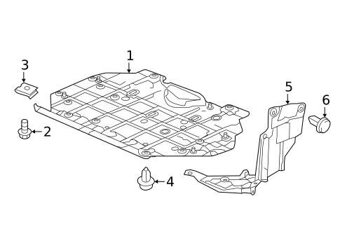 Splash Shields for 2016 Honda HR-V #0
