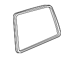 15757213 - Body: Weatherstrip for Chevrolet: Blazer | GMC: Jimmy | Oldsmobile: Bravada Image