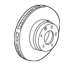 34111165072 - : Brake Rotor Front for BMW: Z8 Image