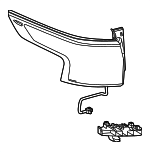 815600C191 - : Tail Lamp Assembly for Toyota: Sequoia Image