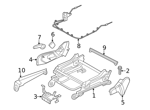 Tracks & Components for 2025 Dodge Durango #1