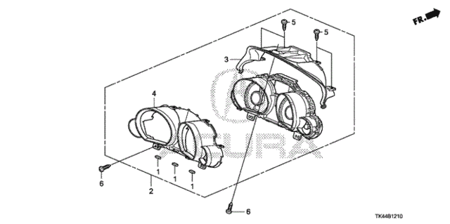 Meter Components for 2012 Acura TL #0