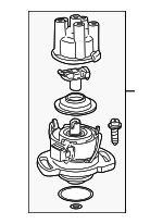 23905237AX - Electrical: Distributor for Volkswagen: EuroVan Image