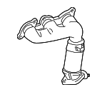 1710420010 - : 1997-2003 Toyota - Manifold for Toyota: Avalon, Camry, Sienna, Solara Image