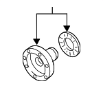 BX598070 - Suspension: Couple &amp; Flange for Audi Image