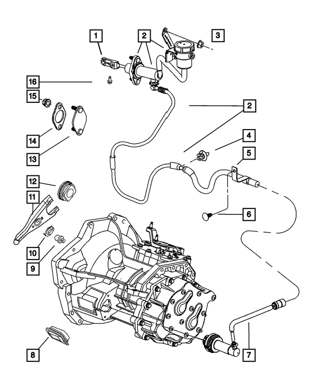 6500776 - Clutch: Hex Head Screw And Washer for Mopar Image