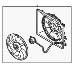 253803M250 - : Fan Assembly for Hyundai Image