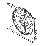 253503M250 - Cooling System: Fan Shroud for Hyundai: Equus, Genesis Image