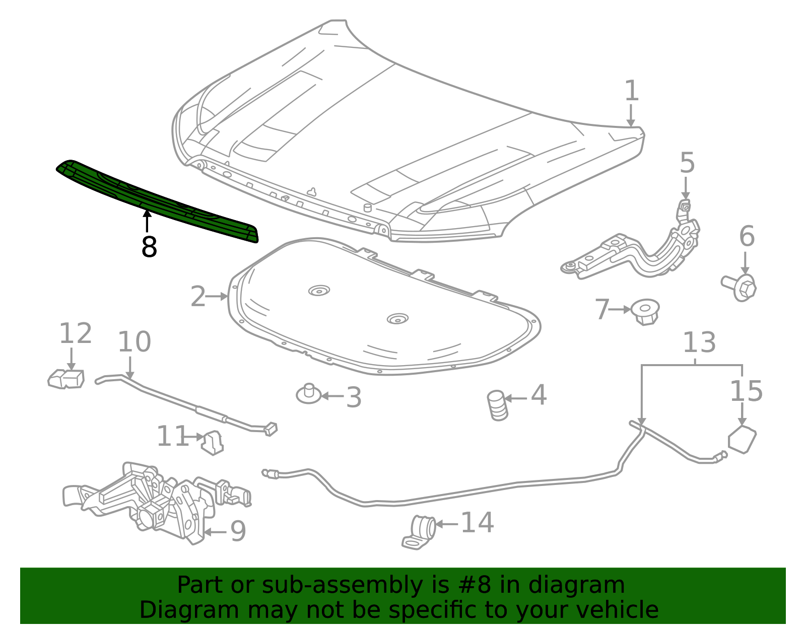 2025-2026 GMC Terrain Trim Molding 26356103 | Capital Chevy Parts