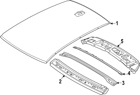 Roof & Components for 2024 BMW X2 #0
