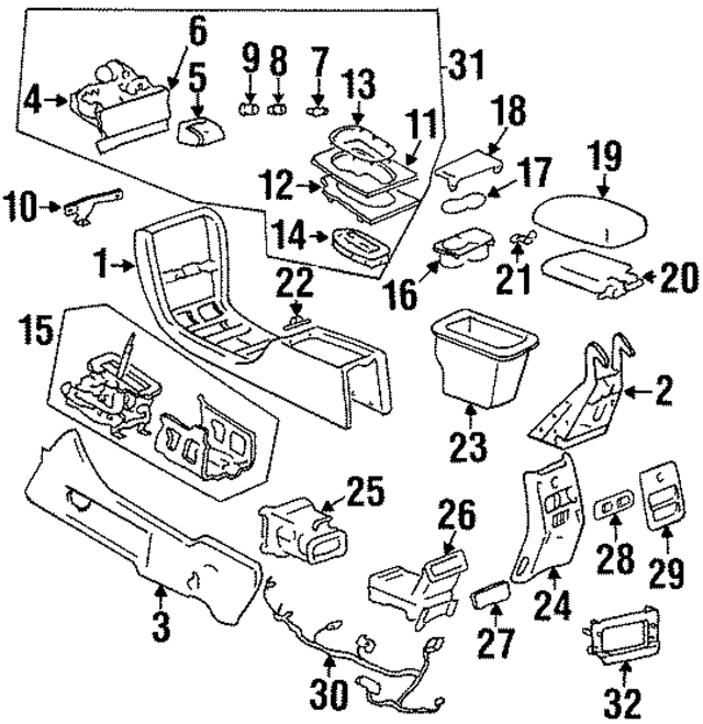 25664039 - : Armrest Door for GM Image