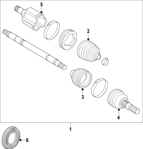 Axle Shafts & Joints for 2018 Cadillac XT5 #0