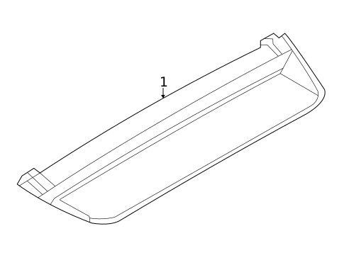 High Mounted Stop Lamp for 2022 Audi e-tron GT #0