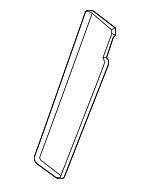 20692402009F08 - Body: Seat Back Panel for Mercedes-Benz Image