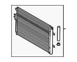 976062W501 - HVAC: Condenser for Hyundai: Santa Fe, Santa Fe Sport, Santa Fe XL Image