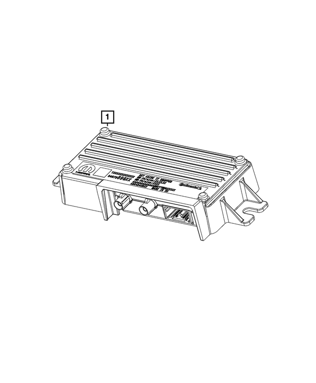 4672898AF - Electrical: Forward Facing Camera Module for Mopar Image image
