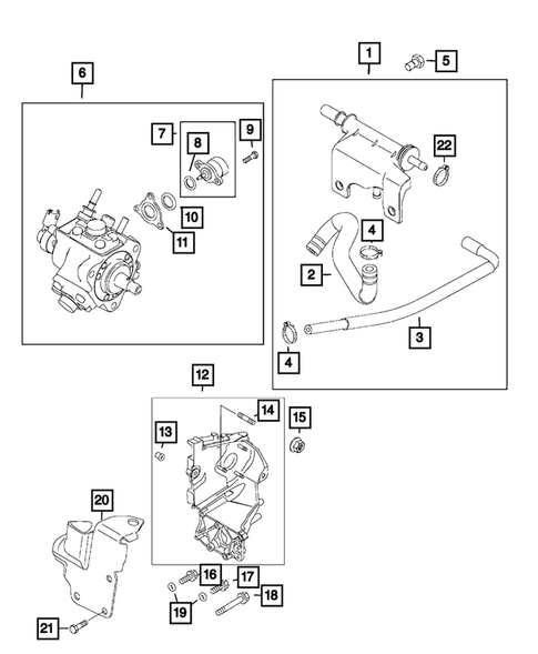 Fuel Pump and Sending Unit for 2022 Jeep Renegade #2