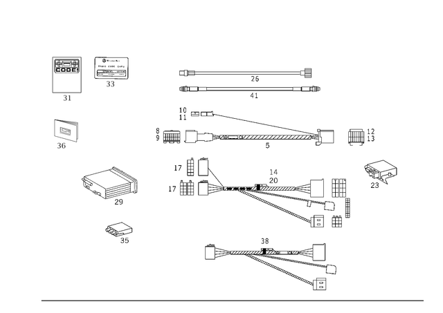 365457728 - Electrical System: Plug for Mercedes-Benz Image image