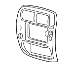 4L2Z3504302TAC - Body: Center Bezel for Ford: Explorer Sport Image