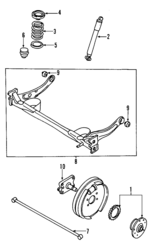 LC6228460C - Suspension: Axle Bushing for Mazda: MPV Image