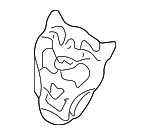 C2S38389 - Body: Emblem for Jaguar Image
