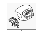 8Y0880201M6PS - Electrical: Steering Wheel Air Bag for Audi Image