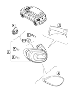 68641303AA - Electrical: Bulb for Mopar Image