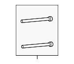 68245288AB - Brakes: Disc Brake Caliper Pin for Dodge: Charger Image