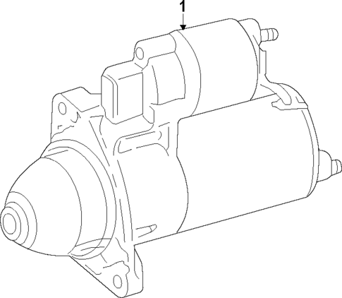 Starter for 2019 Ford Fiesta #1